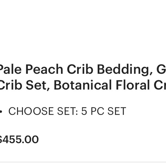 Crib Bedding - Picture 4 of 5